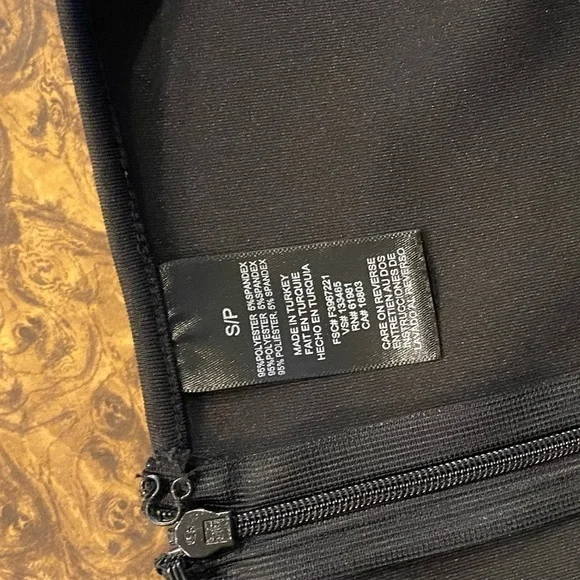 AVON Sexy Scuba Dress Criss Cross Neckline Black - Picture 4 of 4